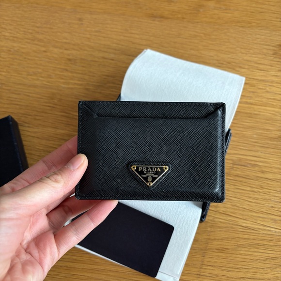 Prada Black Card Holder - Picture 1 of 4